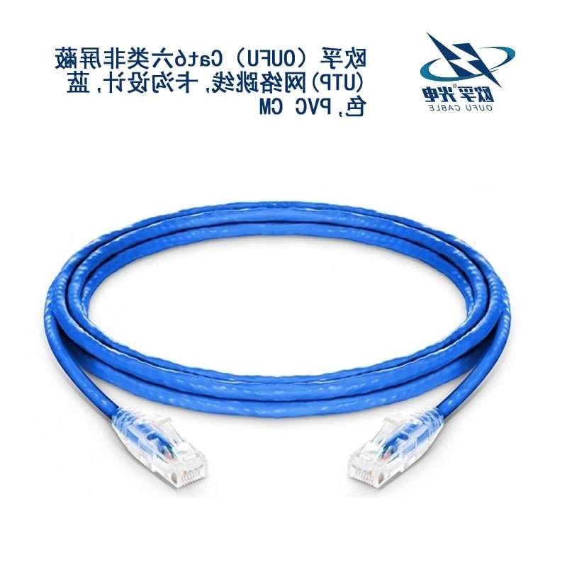 云林县​Cat6六类非屏蔽(UTP)网络跳线